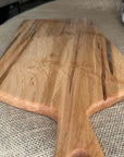 Curly Ambrosia Maple Charcuterie Board - Evolution Custom Woodworking 