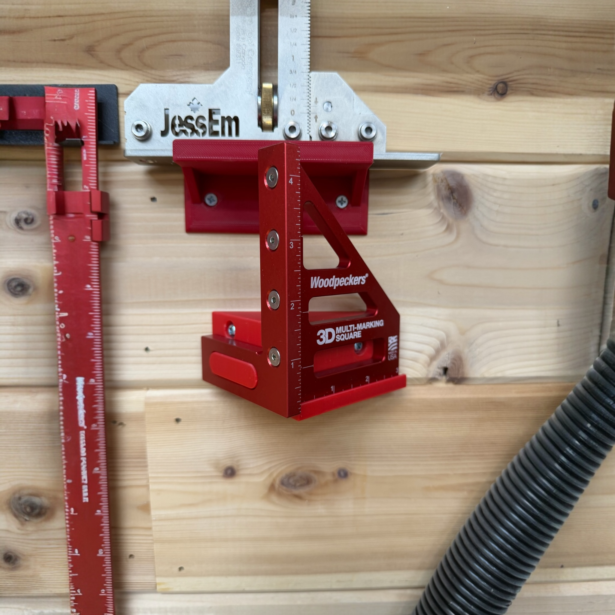 Wall Hanger for Woodpeckers 3D Multi-Marking Square