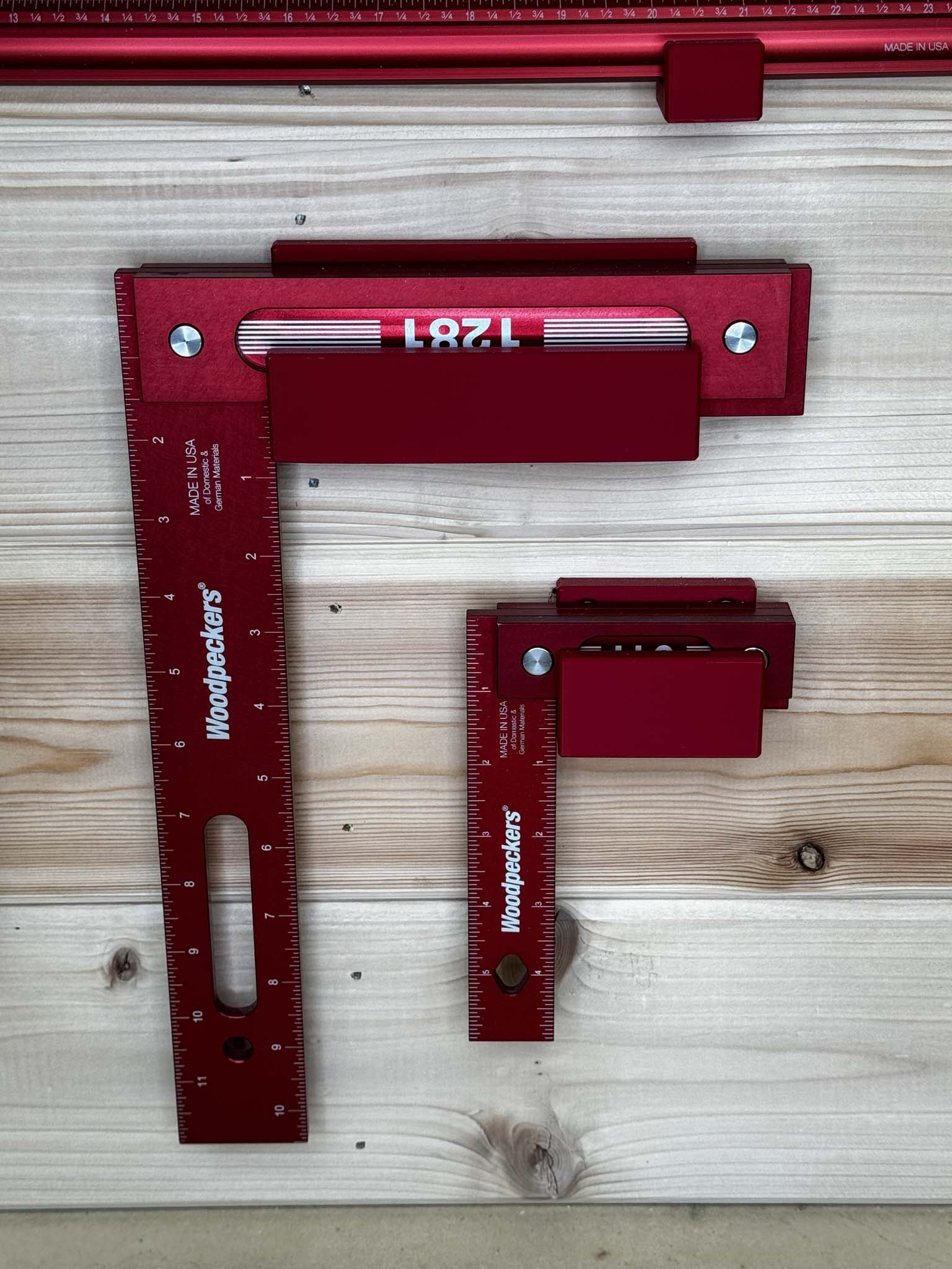 Wall Hanger for Woodpeckers 1281 12" Square - Evolution Custom Woodworking 