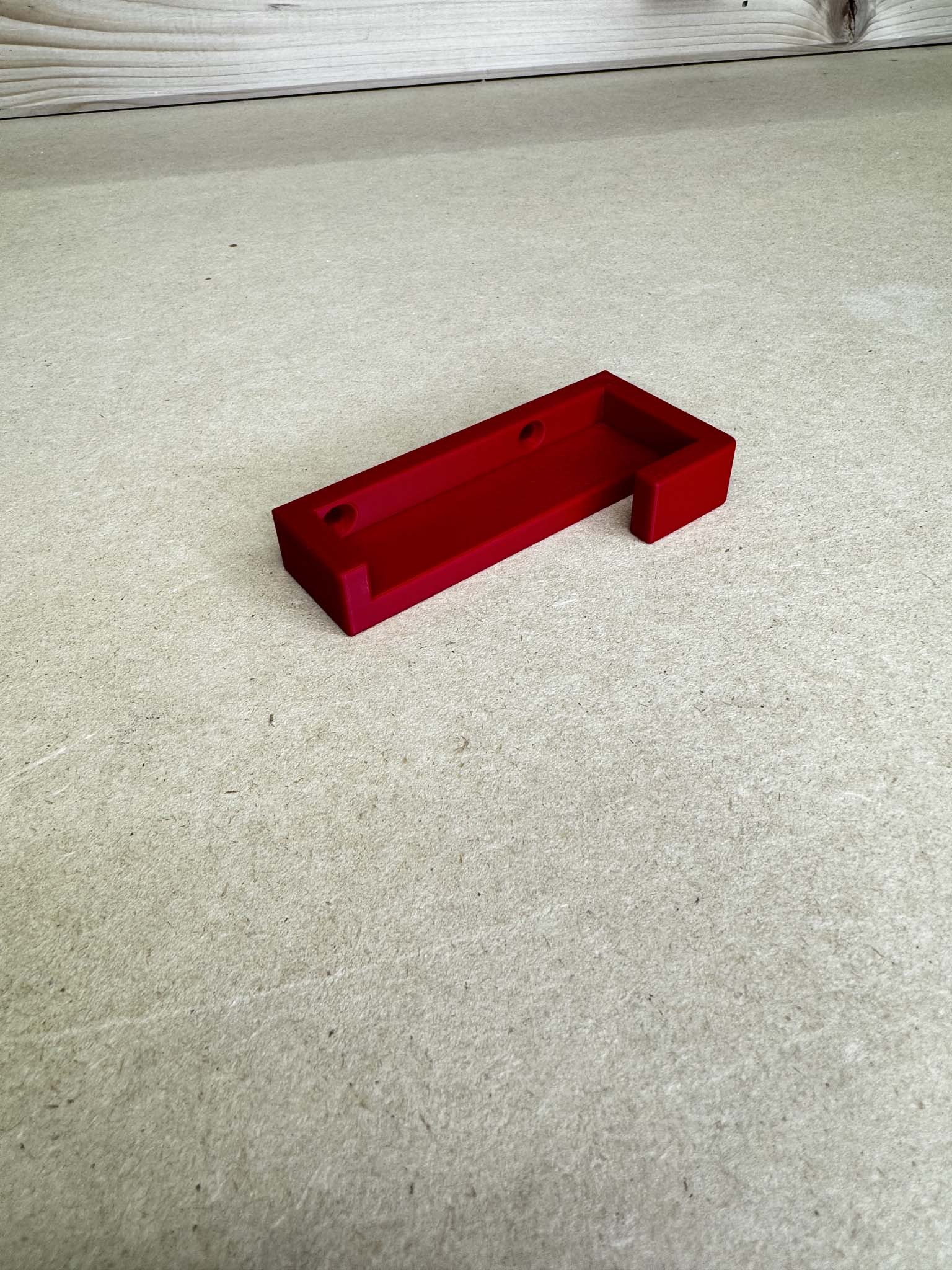 Wall Hanger for Woodpeckers Saddle Rule - Evolution Custom Woodworking 