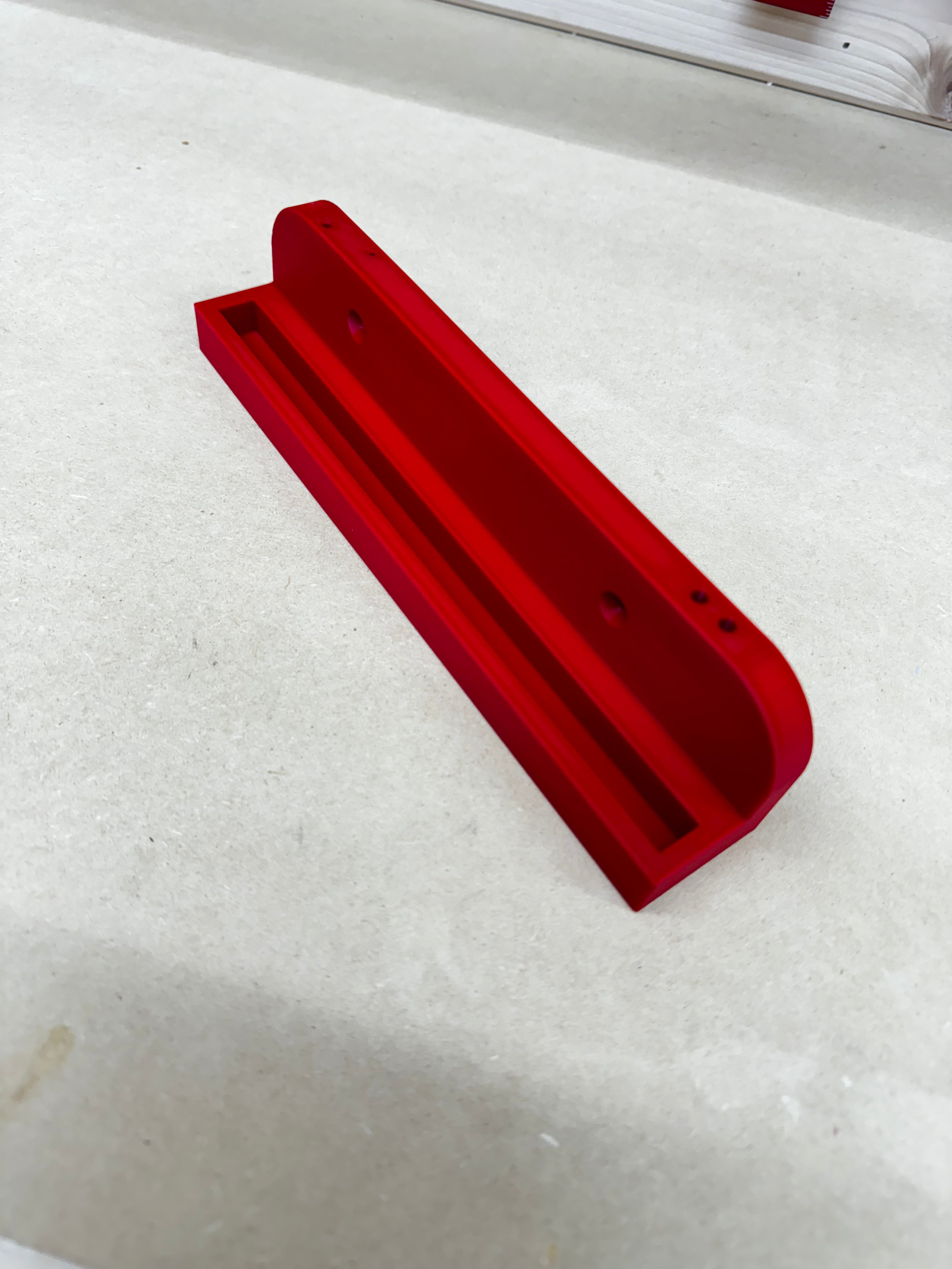 Wall Mount for Woodpeckers Protractor Rule Head - Evolution Custom Woodworking 